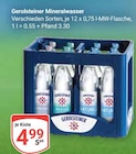 Mineralwasser Angebote von Gerolsteiner bei GLOBUS Koblenz für 4,99 €