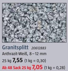 BAUHAUS Dissen - Granitsplitt Granitsplitt Angebot bei BAUHAUS Dissen im Prospekt Handzettel KW 09