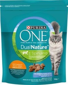 dm-drogerie markt Cham - Trockenfutter für Katzen, dual nature mit Spirulina & Huhn, adult Trockenfutter für Katzen, dual nature mit Spirulina & Huhn, adult Angebot bei dm-drogerie markt Cham im Prospekt Aktuelle Angebote