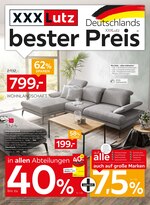 XXXLutz Möbelhäuser Prospekt "Deutschlands bester Preis", 24 Seiten, für Düsseldorf, 17.02.2020 - 01.03.2020 XXXLutz Möbelhäuser Prospekt "Deutschlands bester Preis", 24 Seiten, für Düsseldorf, 17.02.2020 - 01.03.2020