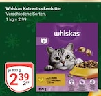 Katzentrockenfutter im Angebot bei GLOBUS in Mannheim Katzentrockenfutter Angebote von Whiskas bei GLOBUS Mannheim für 2,39 €