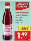 Getränkesirup Angebote von Fruchtstern bei Netto Marken-Discount Freiberg für 1,49 €