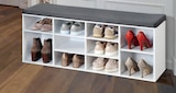 Schuhschrank mit Sitzkissen Angebote bei toom Baumarkt Oberursel für 44,99 €
