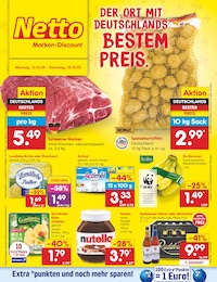 Netto Marken-Discount Prospekt: "Aktuelle Angebote", 62 Seiten, 13.10.2025 - 18.10.2025