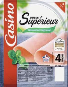 Géant Casino Seyssinet-Pariset - Jambon Supérieur Découenné Dégraissé Promo Jambon Supérieur Découenné Dégraissé dans le catalogue Géant Casino À vous les économies à Seyssinet-Pariset