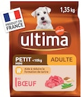 Croquette chien mini adulte - ULTIMA - Supermarchés Match à Tourcoing Croquette chien mini adulte - ULTIMA en promo chez Supermarchés Match Tourcoing à 2,15 €