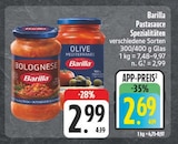 Pastasauce Spezialitäten im Angebot bei EDEKA in Altenburg Pastasauce Spezialitäten Angebote von Barilla bei EDEKA Altenburg für 2,69 €