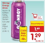 Energy Drink im Angebot bei Netto Marken-Discount in Bochum Energy Drink Angebote von Gönrgy bei Netto Marken-Discount Bochum für 1,29 €