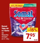 Tabs All in 1 Extra im Angebot bei Netto Marken-Discount in Neuss Tabs All in 1 Extra Angebote von Somat bei Netto Marken-Discount Neuss für 7,95 €
