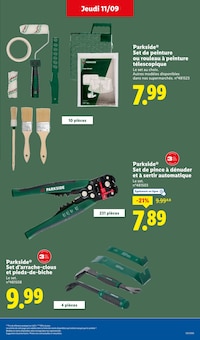 Promotion Renova dans le prospectus Lidl, valable du 08/09/2025 au 11/09/2025 Promo Renova dans le catalogue Lidl du moment à la page 31