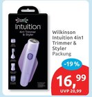 4in1 Trimmer & Styler von Wilkinson Intuition im aktuellen budni Prospekt
