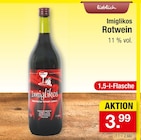 Rotwein Angebote von Imiglikos bei Zimmermann Celle für 3,99 €
