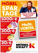 Möbel Kraft Prospekt für Winsen mit 1 Seiten Möbel Kraft Prospekt für Winsen: "Möbel Spar-Tage", 1 Seiten, 02.12.2020 - 08.12.2020