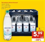 Aktuelle Gerolsteiner Angebote bei Netto Marken-Discount in Hannover Aktuelles Mineralwasser Angebot bei Netto Marken-Discount in Hannover ab 5,99 €
