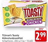 Toasty Hähnchenbrustfilet im Angebot bei EDEKA in Heilbronn Toasty Hähnchenbrustfilet Angebote von Tillman’s bei EDEKA Heilbronn für 2,99 €
