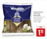 EDEKA Bermatingen - Mozzarella Angebot im Prospekt Mozzarella bei EDEKA im Bermatingen Prospekt für 1,11 €
