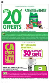 Catalogue Intermarché Contact de la semaine "JUSQU'À -60% DE REMISE IMMÉDIATE SUR LE 2ÈME" avec 12 pages, valide du 03/02/2026 au 15/02/2026 pour Doulcon et alentours Prospectus Intermarché Contact de la semaine "JUSQU'À -60% DE REMISE IMMÉDIATE SUR LE 2ÈME" avec 12 pages, valide du 03/02/2026 au 15/02/2026 pour Doulcon et alentours