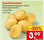 Speisefrühkartoffeln Angebote bei Netto Marken-Discount Nürtingen für 3,99 €