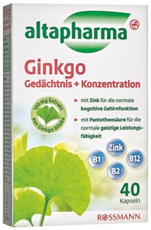 Rossmann - Ginkgo Gedächtnis + Konzentration oder Sabal-Kürbis-Kapseln im Angebot Ginkgo Gedächtnis + Konzentration oder Sabal-Kürbis-Kapseln bei Rossmann im Prospekt "Mein Drogeriemarkt"