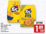 Mini-Cracker von TUC für 1,49 € bei E center im Angebot Mini-Cracker von TUC im aktuellen E center Prospekt