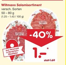 Salamisortiment bei Netto Marken-Discount in Solingen Salamisortiment im Angebot bei Netto Marken-Discount Solingen für 1,00 €