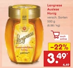 Auslese Honig Angebote von Langnese bei Netto Marken-Discount Koblenz für 3,49 €