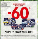 -60% de remise immédiate sur le 2ème sur les skyr yoplait - YOPLAIT dans le catalogue Intermarché Hyper