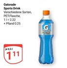 Aktuelle Energydrink Angebote bei GLOBUS in Hürth Aktuelles Gatorade Angebot bei GLOBUS in Hürth ab 1,11 €