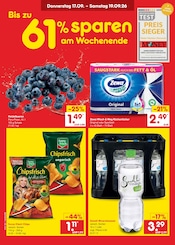 Netto Marken-Discount Discounter Prospekt der aktuellen Woche mit 71 Seiten, gültig von 14.09.2026 bis 19.09.2026, in Winsen und Umgebung Aktueller Netto Marken-Discount Discounter Prospekt in Winsen und Umgebung, "Aktuelle Angebote" mit 71 Seiten, 14.09.2026 - 19.09.2026