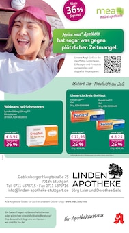 Aktueller mea - meine apotheke Prospekt "Unsere Juli-Angebote" für Stuttgart Aktueller mea - meine apotheke Prospekt für Stuttgart mit Seiten