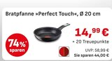 Bratpfanne »Perfect Touch« im EDEKA Prospekt Bratpfanne »Perfect Touch« von  im aktuellen EDEKA Prospekt für 14,99 €