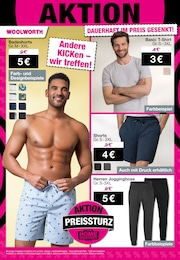 Herren Jogginghose Angebot im aktuellen Woolworth Prospekt auf Seite 7