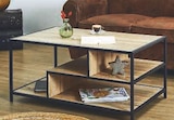 Table basse edison - Hyper U à Nantes Table basse edison en promo chez Hyper U Nantes à 55,99 €