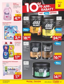 Waschmittel im Netto Marken-Discount Prospekt "Aktuelle Angebote" mit 59 Seiten (Fürth)