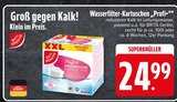 Wasserfilter-Kartuschen „Profi“ im EDEKA Prospekt Wasserfilter-Kartuschen „Profi“ von GUT & GÜNSTIG im aktuellen EDEKA Prospekt für 24,99 €