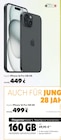 Aktuelles iPhone 16 Pro 128 GB Angebot bei cosmophone in Hannover ab 449,00 €