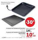 Plaque patisserie extensible profonde en acier - Super U à Niort Plaque patisserie extensible profonde en acier en promo chez Super U Niort à 10,49 €