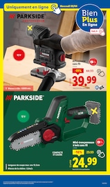 Promo Tronçonneuse dans le catalogue Lidl du moment à la page 19