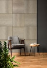 Panneau tasseaux de bois MDF feutrine noire - Décor Discount à Valence Panneau tasseaux de bois MDF feutrine noire en promo chez Décor Discount Valence à 13,90 €