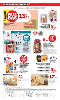 Promotion Lait dans le prospectus U Express, valable du 20/01/2026 au 01/02/2026 Promo Lait dans le catalogue U Express du moment à la page 6