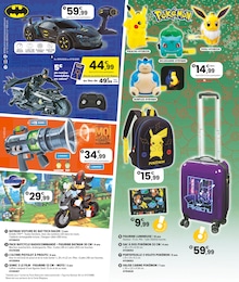 Prix et réduction Pokémon dans le prospectus JouéClub en cours Offre Pokémon dans le catalogue JouéClub du moment à la page 188