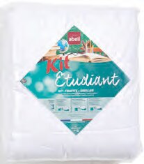 Carrefour Pierrefitte-sur-Seine - Kit rentrée couette + 1 oreiller Promo Kit rentrée couette + 1 oreiller dans le catalogue Carrefour "Le meilleur de la rentrée à prix imbattable" à Pierrefitte-sur-Seine