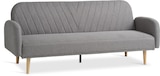JYSK Drüsen - JYSK Schlafsofa PARADIS Stoff hellgrau/eichefarben Angebot im Prospekt JYSK Schlafsofa PARADIS Stoff hellgrau/eichefarben bei JYSK im Drüsen Prospekt für 200,00 €