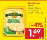 Leerdammer bei Netto Marken-Discount im Bolsterlang Prospekt für 1,69 €