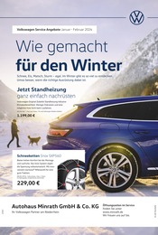 Volkswagen Prospekt für Moers: "Wie gemacht für den Winter", 1 Seite, 01.01.2024 - 29.02.2024