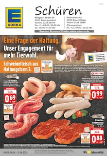 Aktueller EDEKA Prospekt "Aktuelle Angebote" für Bonn Aktueller EDEKA Prospekt für Bonn mit Seiten