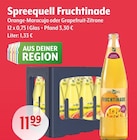 Fruchtinade Orange-Maracuja bei Getränke Hoffmann im Strausberg Prospekt für 11,99 €