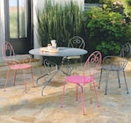 Table Ronde Romantique Vence - Hyper U à Colmar Table Ronde Romantique Vence en promo chez Hyper U Colmar à 99,00 €