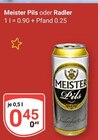 Pils Angebote von Meister bei GLOBUS Rüsselsheim für 0,45 €