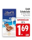 Schokolade Doppelmilch im EDEKA Prospekt Schokolade Doppelmilch von Lindt im aktuellen EDEKA Prospekt für 1,69 €